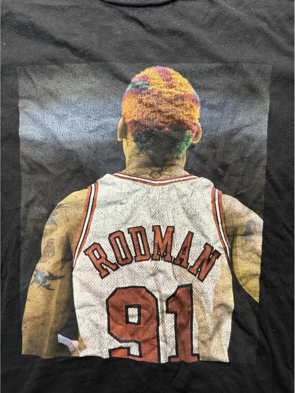 Mitchell & Ness Dennis Rodman Bulls Shirt Large NBA Hardwood Classics